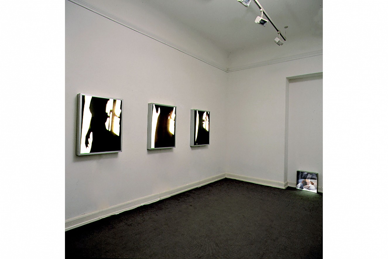 Passage I - III und Derwisch 
je 60x80 cm, und 44x44 cm, Endura Translucent 
in Leuchtkästen, Galerie Erhard Witzel Wiesbaden